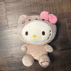 Rare HTF 2021 Sanrio Hello Kitty x Pusheen Collab Plush Stuffed Collectible